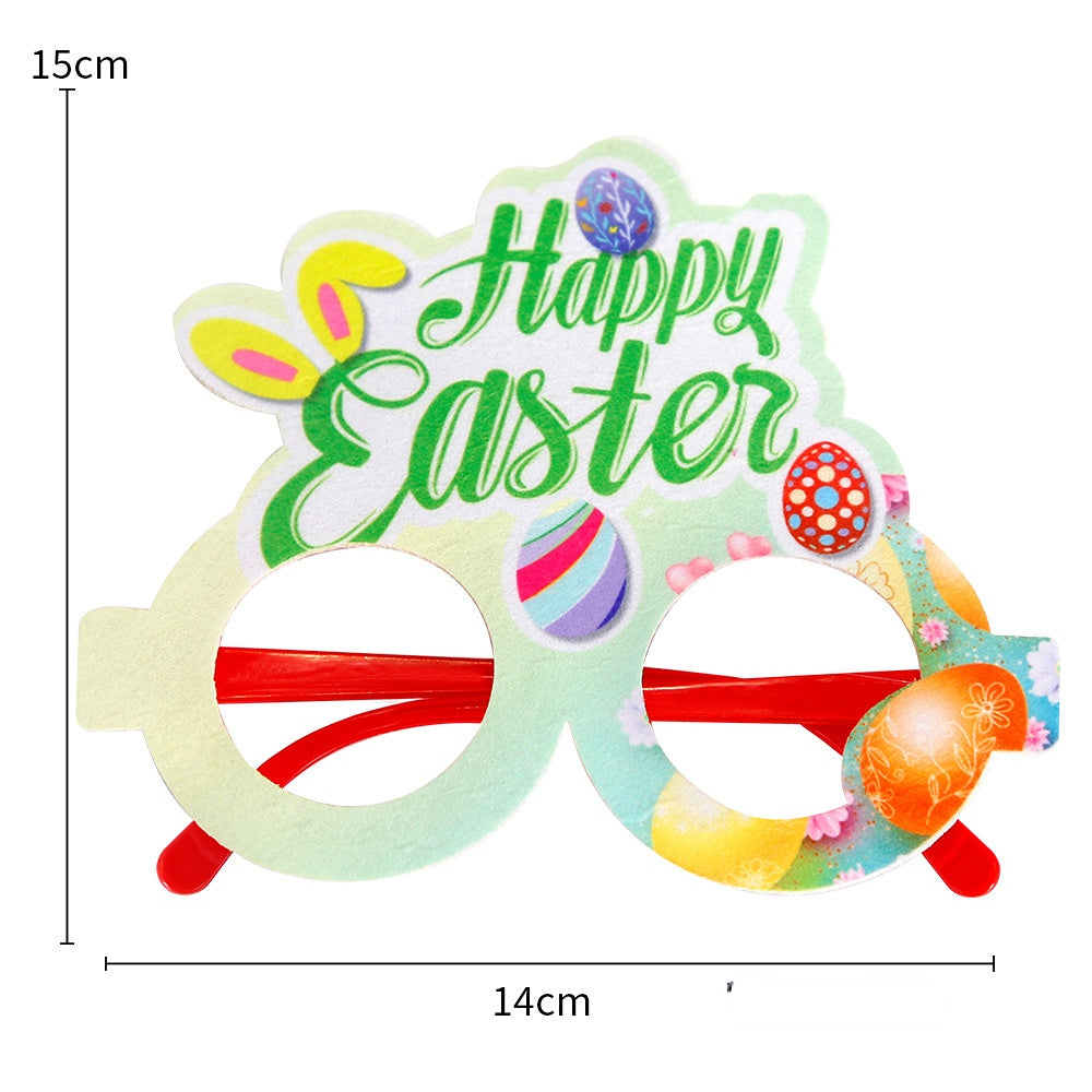 Wholesale Plastic Easter Decoration Bunny Glasses